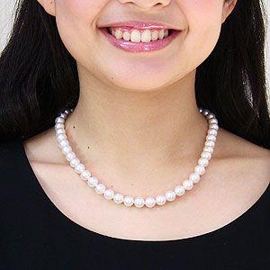 パール ネックレス 冠婚葬祭 パールネックレス 真珠 あこや本