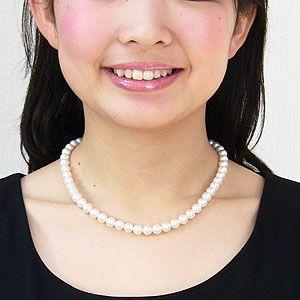 パール ネックレス 真珠ネックレス パールイヤリング 2点セット
