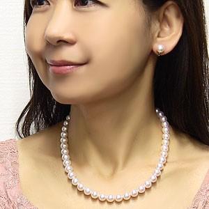 パール ネックレス 真珠ネックレス 花珠真珠 アコヤ あこや 本 パール ネックレス 真珠ネックレス 花珠真珠 アコヤ あこや 本