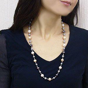 真珠 ネックレス パール パールネックレス ロングネックレス 真珠 ネックレス パール パールネックレス ロングネックレス