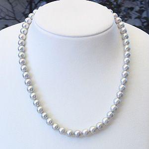 パール ネックレス パールネックレス 真珠 ネックレス ネックレス パールセット あこや本真珠 ２点セット 7.5-8mm 送料無料 プレゼント ご褒美 自分買いの画像