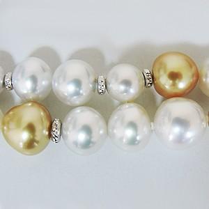 K18 パール　真珠　２つセット 真珠ネックレス パールネックレス 2連ネックレス 真珠 パール