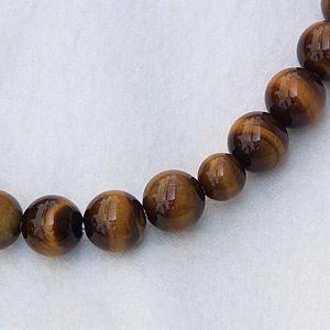 片手念珠】タイガーアイ10Φ㎜ 御念珠・数珠 タイガーアイ(虎目石