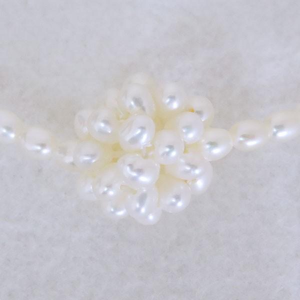 真珠 ネックレス パールネックレス 直径14mm ボールネックレス 中サイズ 淡水真珠 3mm シルバー レディース フォーマル 結納 プレゼント ご褒美 自分買い_3