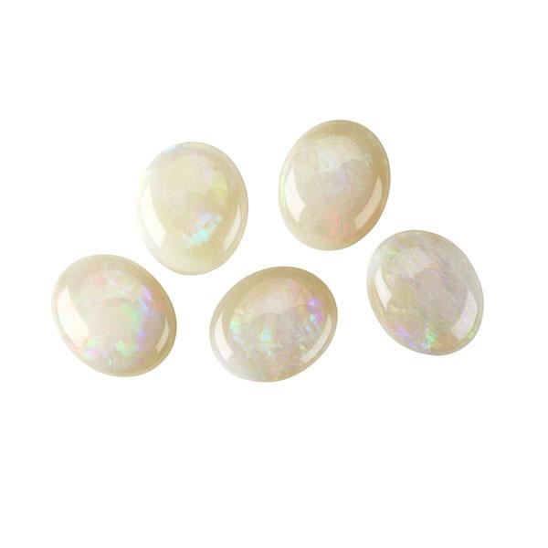 オパール 天然オパール ルース 宝石 ストーン 10月誕生石 オーバル 虹 
