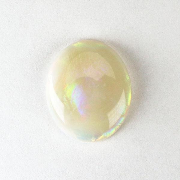 オパール 天然オパール ルース 宝石 ストーン 10月誕生石 オーバル 虹