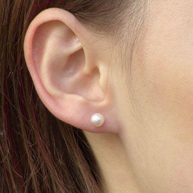 パールピアス 普段使い 真珠 パール ピアス あこや本真珠 アコヤ真珠