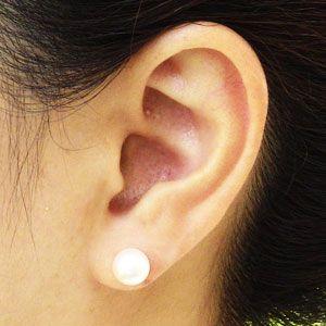 パール ピアス パールピアス 真珠ピアス スタッドピアス k18 18金 18k