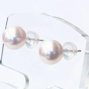 パール ピアス パールピアス 真珠ピアス スタッドピアス k18 18金 18k