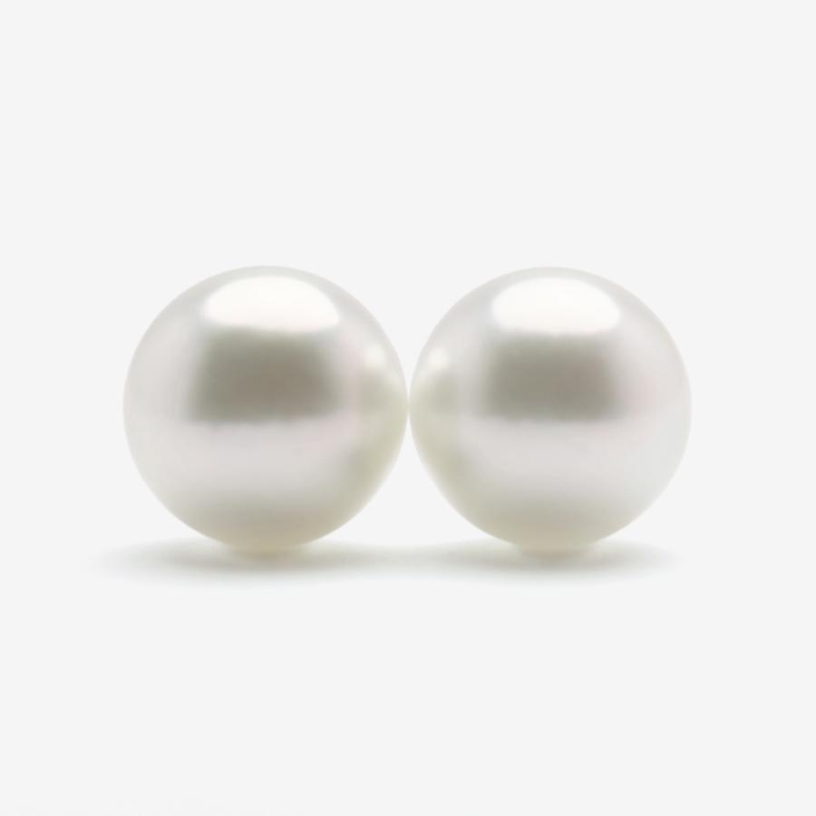 パール ピアス 無調色 真珠ピアス あこや 7.5-8mm ナチュラルホワイト