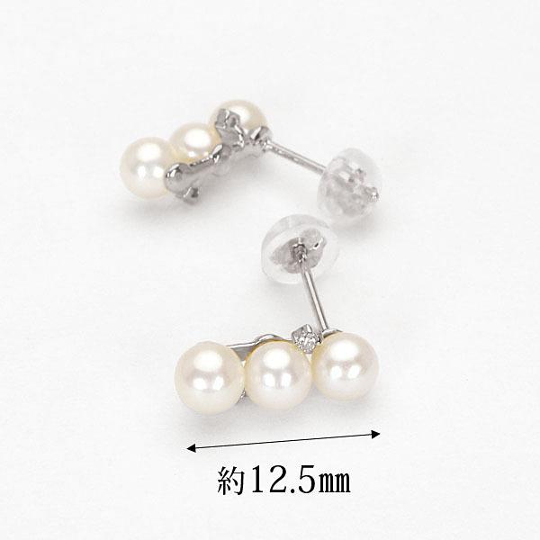 パールピアス パール ピアス 真珠ピアス スタッドピアス 18金 k18 18k 