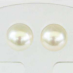 真珠ピアス パールピアス 真珠 ピアス 大珠 9mm あこや本真珠 スタッドピアス プラチナピアス プラチナ 冠婚葬祭 送料無料 プレゼント ギフト 自分買い puの画像