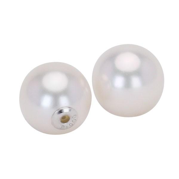 パール ピアス パールピアス プラチナ パールキャッチ ピアス用キャッチ ピアスキャッチ キャッチ 本真珠 8mm 送料無料 プレゼント ギフト 自分買い puの画像