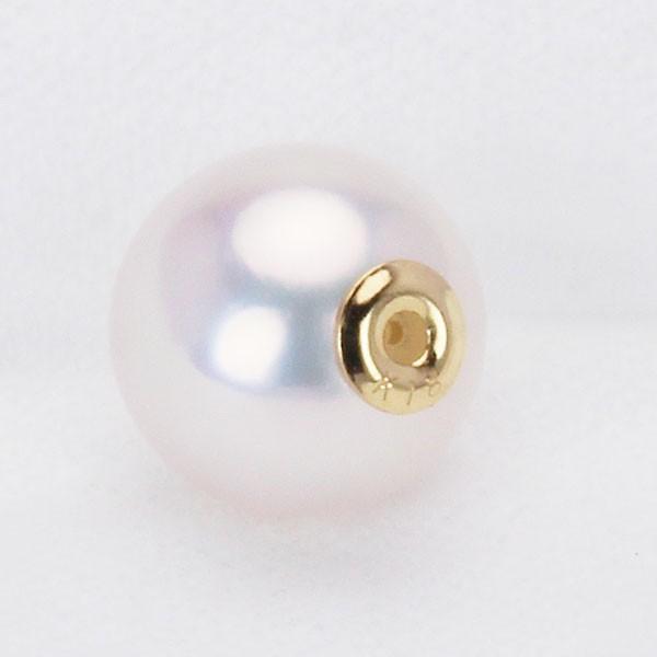 パール ピアス 18金 18k k18 イエローゴールド キャッチ 用キャッチ 