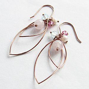 パール ピアス 18金 18k 淡水 フックピンクトルマリン ローズクォーツ フックピアス k18 ピンクゴールド 淡水真珠 送料無料 プレゼント ご褒美 自分買い puの画像