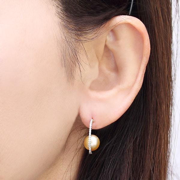 ピアス リバーシブルピアス 表裏 ボールキャッチ 自由自在 南洋白蝶