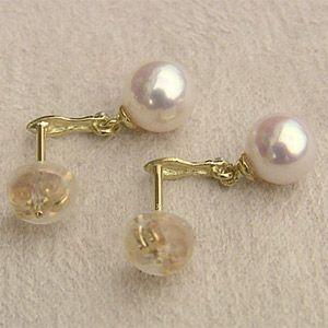 パール ピアス 18金 18k 普段使い あこや本真珠 ダイヤモンド 5mm k18 ゴールド ぶら下がり ゆれる 揺れる 送料無料 人気 プレゼント ギフト 自分買い puの画像