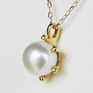 真珠 ネックレス パール 真珠ペンダント 真珠ネックレス ミルク