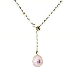 パール 真珠 ネックレス ペンダント パールネックレス パールペンダント Ｙチェーン 淡水パール 2way 18金 k18 ゴールド プレゼント ギフト 自分買い puの画像