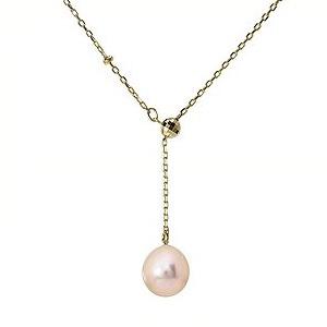 パール 真珠 ネックレス ペンダント パールネックレス パールペンダント Ｙチェーン 淡水パール 2way 18金 k18 ゴールド プレゼント ギフト 自分買い puの画像