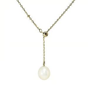 パール 真珠 ネックレス ペンダント パールネックレス パールペンダント Ｙチェーン 淡水パール 淡水真珠 2way 18金 k18 ゴールド プレゼント ギフト puの画像