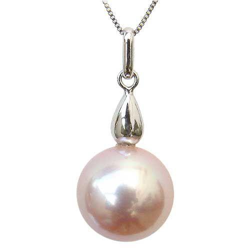 真珠ネックレス パールネックレス 淡水パール 湖水真珠 ホワイト