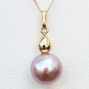 真珠ネックレス パールネックレス 淡水パール 真珠 ネックレス k18