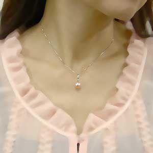 真珠ネックレス パールネックレス 淡水パール 湖水真珠 ホワイト