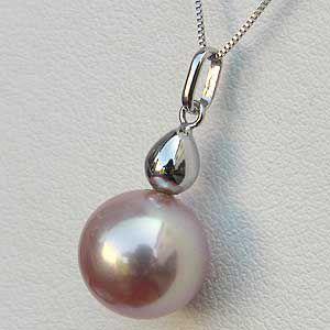 真珠ネックレス パールネックレス 淡水パール 湖水真珠 ホワイト