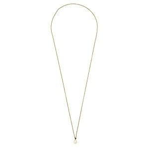 パール 真珠 ネックレス ペンダント パールネックレス パールペンダント Ｙチェーン 淡水パール 淡水真珠 2way 18金 k18 ゴールド プレゼント ギフト puの画像