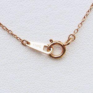 パール ペンダント リボン ネックレス 本真珠 7mm ダイヤモンド 0.10ct k18 ピンクゴールド 送料無料 ジュエリー プレゼント ギフト ご褒美 自分買い puの画像