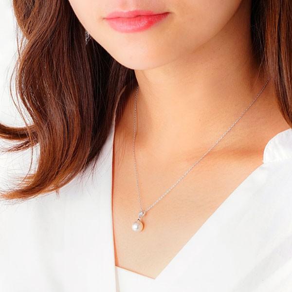 真珠ネックレス パール ネックレス 花珠 真珠 花珠真珠 馬蹄 ホース