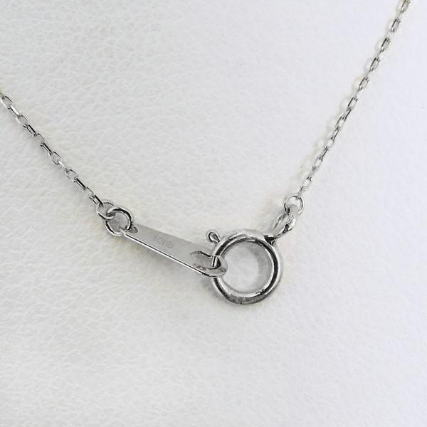 真珠 ネックレス パール レーザーホールダイヤモンド オーロラ花珠