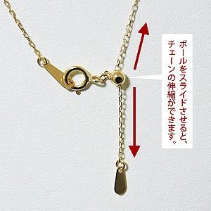 真珠 ネックレス ネックレス アラベスク風 前後スライド調整 あこや本真珠 8mm ダイヤモンド k18 イエローゴールド 送料無料 プレゼント ご褒美 自分買い puの画像