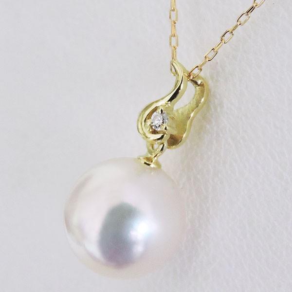 フラワーモチーフ 大珠 本真珠 パール ネックレス 7.9〜8.6㎜ O316 フラワーモチーフ 大珠 本真珠 パール ネックレス 7.9〜8.6㎜ O316