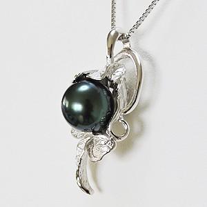 希少 双子パール 本真珠 ネックレス 10.4〜11.2㎜ ブラック系 M526 真珠 パール ネックレス 黒蝶真珠 パールネックレス 8mm-10mm