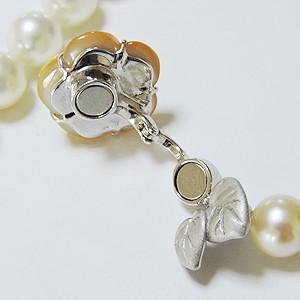 パール ネックレス パールネックレス 真珠 セミロングネックレス