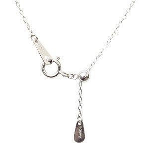真珠 ネックレス パール ネックレス 真珠 スルー ステーション k18 k18 18金 ホワイトゴールド 送料無料 ラッピング無料 プレゼント ギフト 自分買い puの画像