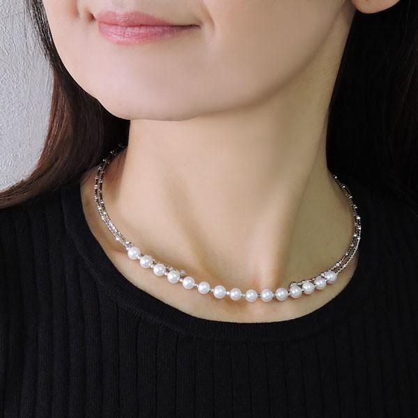 パール ネックレス 冠婚葬祭 パールネックレス 真珠 あこや本真珠 k18