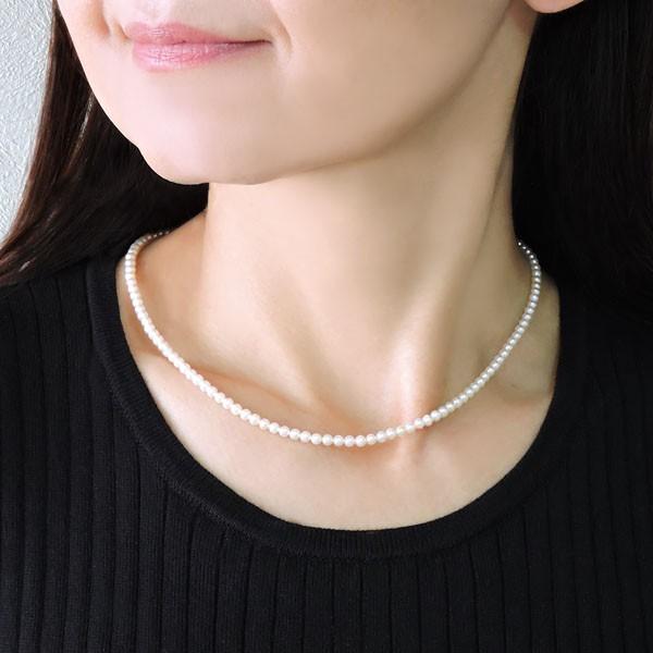 ◆艷やか本真珠◆パール ネックレス アコヤ真珠 シルバー金具 42cm 本真珠 8mmあこや真珠ネックレス パール 約42cm 銀製品 - メルカリ