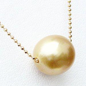 パール スルーネックレス 南洋白蝶真珠 k18 ゴールド ネックレス 送料無料 ジュエリー 人気 プレゼント ギフト ご褒美 自分買い puの画像