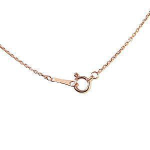 ダイヤモンドペンダント ネックレス ピンクゴールド k18 ダイヤモンド 0.09ct 送料無料 ジュエリー 人気 プレゼント ギフト ご褒美 自分買い puの画像