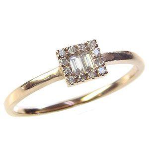 最終値下げ‼️K18ダイアモンドピンキーリング 本日限定最終値下げk18 ピンキーリングダイヤモンド刻印あり