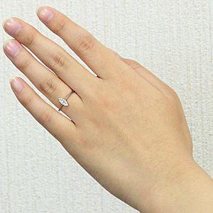 ピンキーリング ダイヤモンドリング 指輪 ホワイトゴールド k18 送料無料 ジュエリー カジュアル 人気 プレゼント ギフト ご褒美 自分買い puの画像
