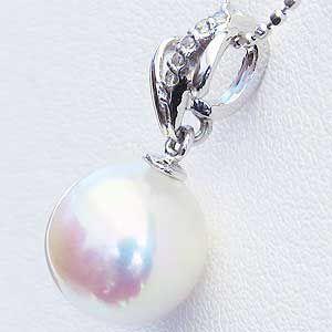 ペンダントトップ ダイヤ ネックレスペンダント あこや真珠パール pt900 プラチナネックレス ダイヤモンド プレゼント ギフト ご褒美 自分買い puの画像