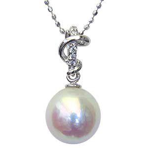 ペンダントトップ ダイヤ ネックレ スペンダント あこや真珠 パール pt900 プラチナ ダイヤモンド プレゼント ギフト ご褒美 自分買い pu