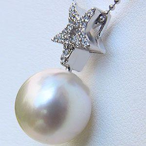 南洋白蝶真珠 パールペンダントトップ ヘッド ダイヤモンド ピンクホワイト系 12mm ダイヤモンド 0.15ct 送料無料 プレゼント ギフト ご褒美 自分買い pu