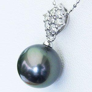 黒蝶　南洋真珠　ブラックパール　ペンダントトップ　ネックレストップ　SV925 真珠 ブラックパール ペンダントトップ タヒチ黒蝶真珠 パール