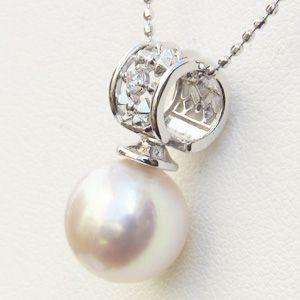 6月誕生石 ペンダントトップ ダイヤ ネックレスペンダント あこや真珠パール ホワイトゴールドネックレス ダイヤモンド プレゼント ギフト 自分買い puの画像