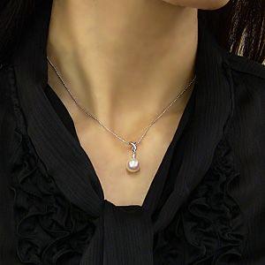 ペンダントトップ ネックレスペンダント あこや真珠パール ホワイトゴールドネックレス ダイヤモンド プレゼント ギフト ご褒美 自分買い puの画像